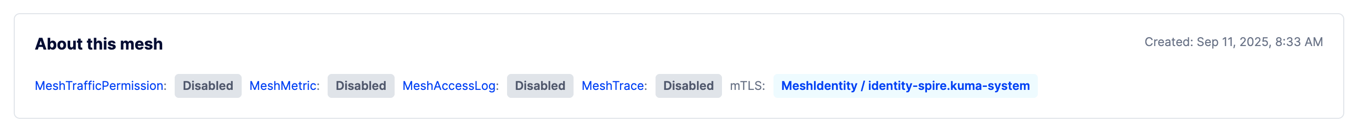 Data Plane Proxies Stats metric for inbound_POD_IP_6379.rbac.allowed